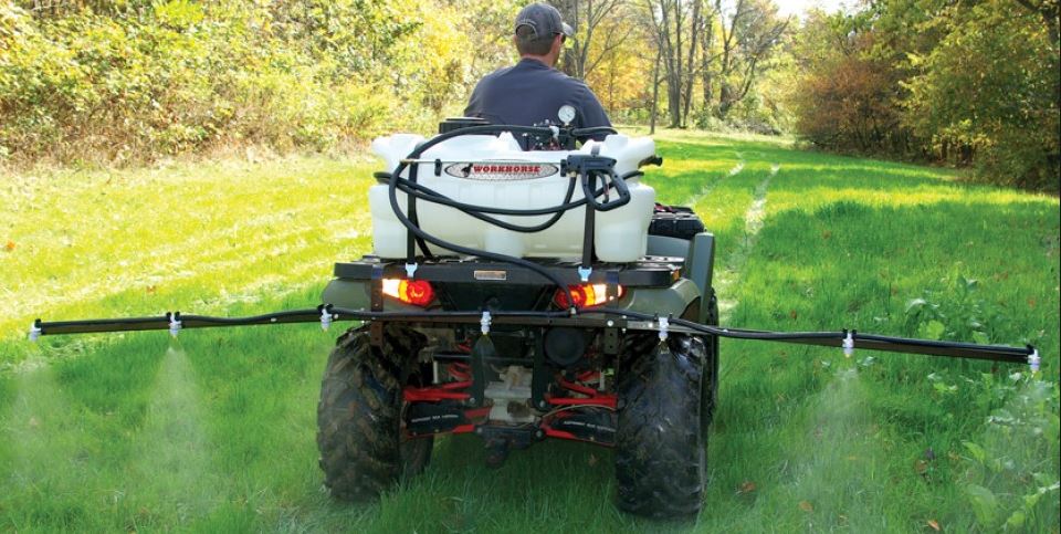 WorkHorse 25 gallon, 7-nozzle ATV sprayer